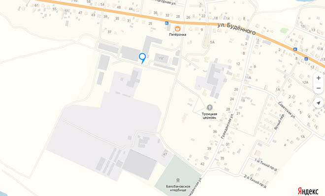 Схема проезда